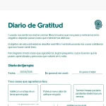 Diario de Gratitud: Una herramienta para cultivar la positividad (Guía PDF para descargar)