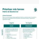 Matriz de Eisenhower: Organiza tus Tareas y Optimiza tu Tiempo (Guía PDF para descargar)
