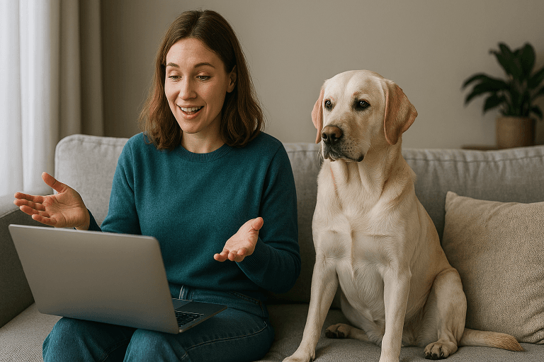 Certificado Mascotas de apoyo emocional