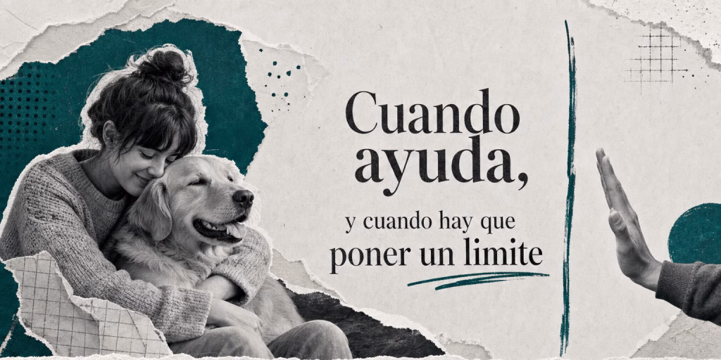 Cuándo una mascota realmente cumple un rol de apoyo emocional (y cuándo hay que poner un límite)